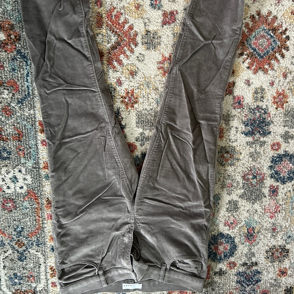 Gray Corduroy Pants